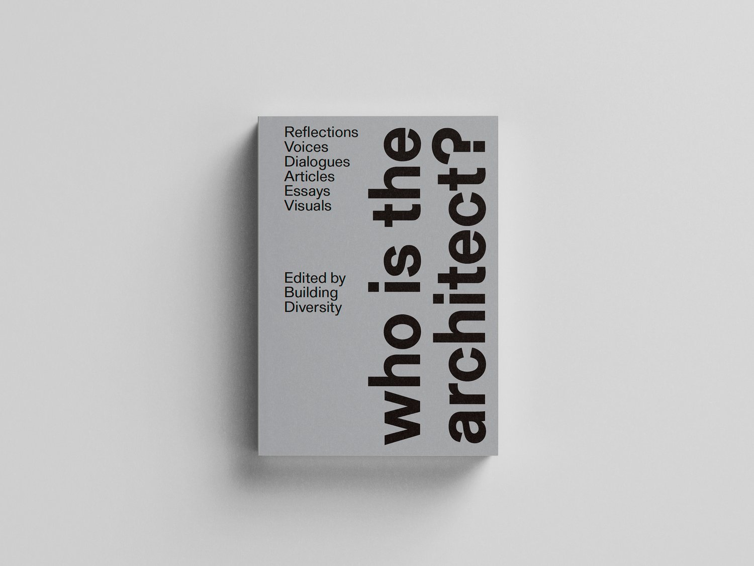 Official launch of publication: Who is the architect?